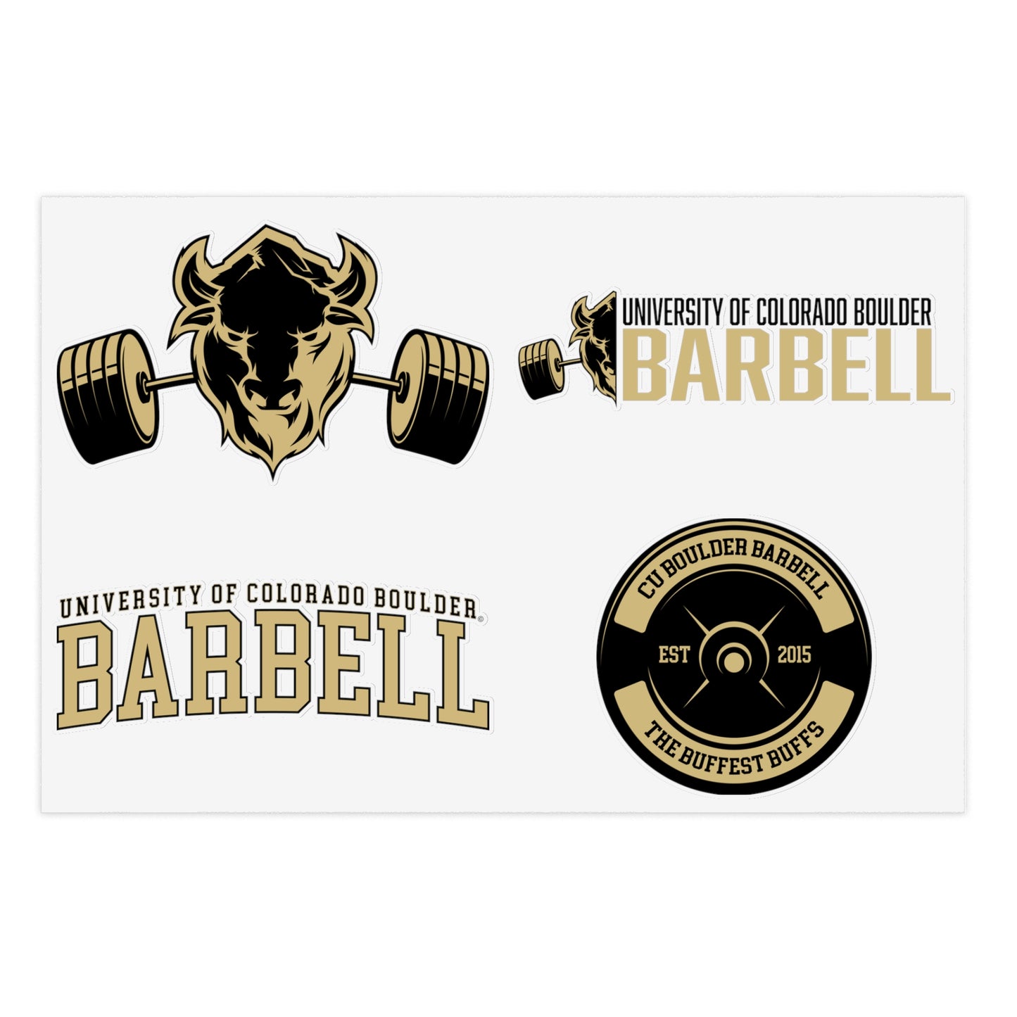 CU Barbell Sticker Pack