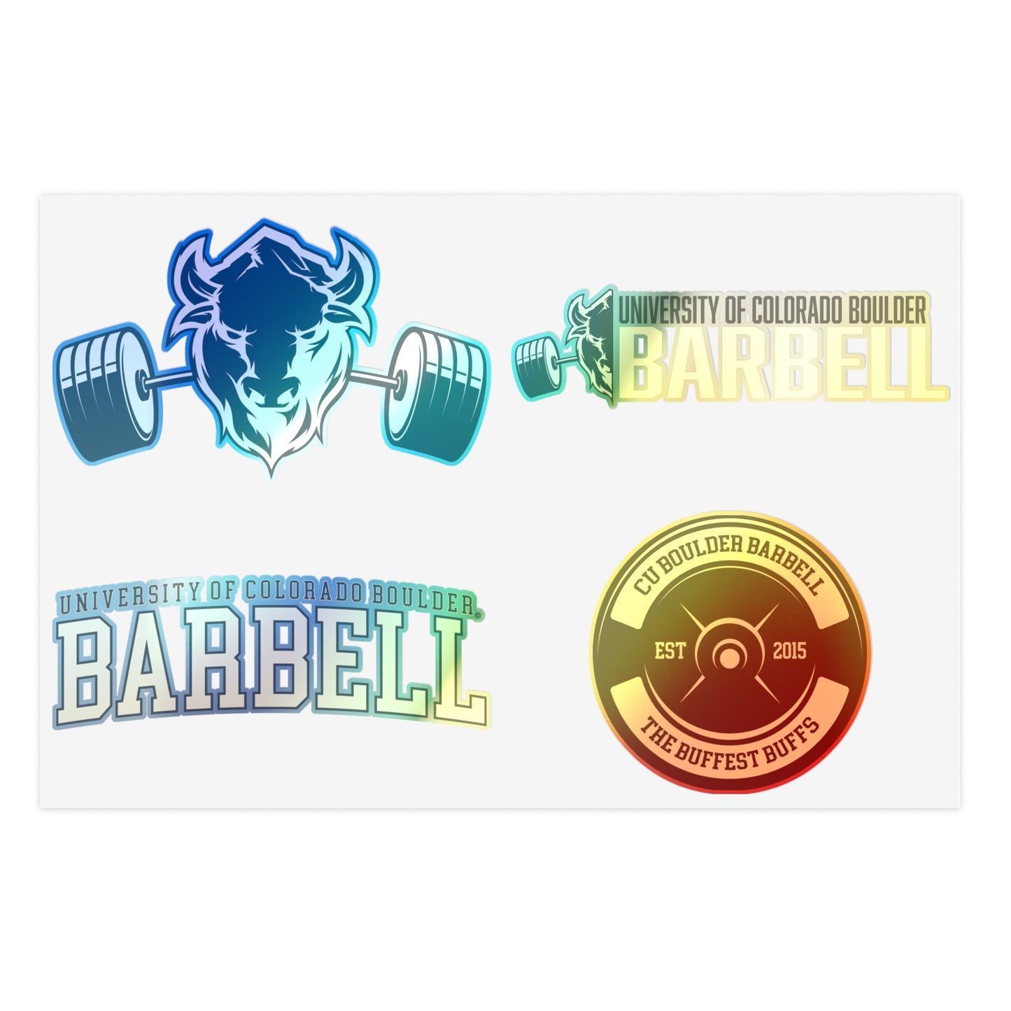 CU Barbell Sticker Pack