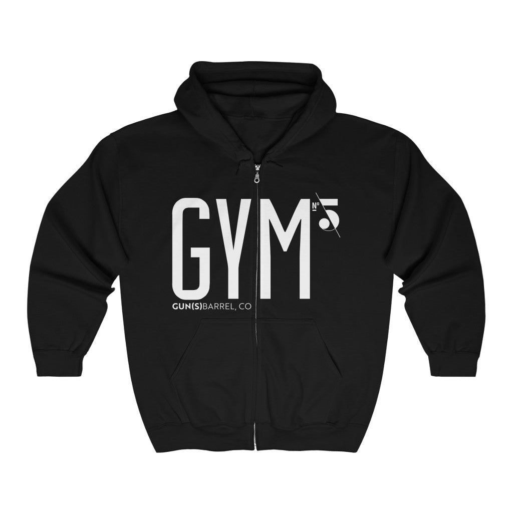OG Gym Five Full Zip Hooded Sweatshirt