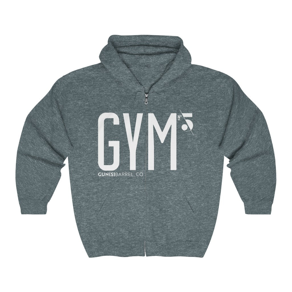 OG Gym Five Full Zip Hooded Sweatshirt