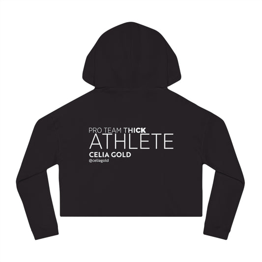 Celia Gold - Athlete G5 Women’s Cropped Hoodie